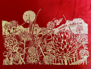 Red 'Cover Crop' Eco-Friendly T-Shirt